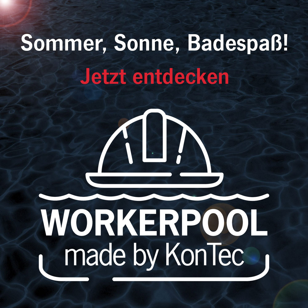 Werbebanner "Workerpool - Made by KonTec